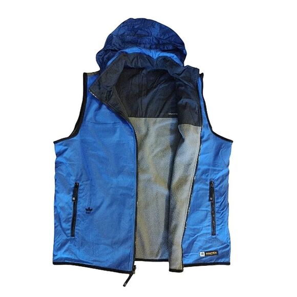 VTG Nautica Competition Blue Grey Reversible Insulated Vest Men's XL - Picture 6 of 16